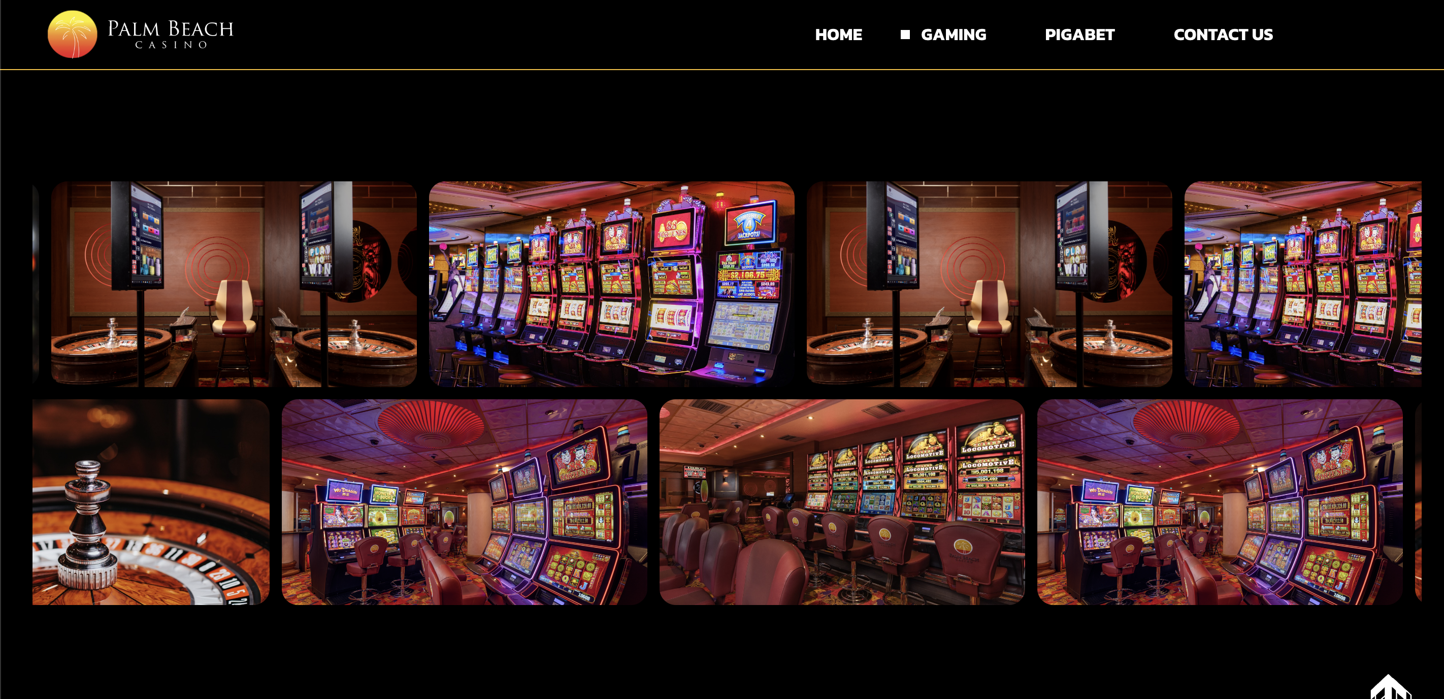 Palm Beach selected screen